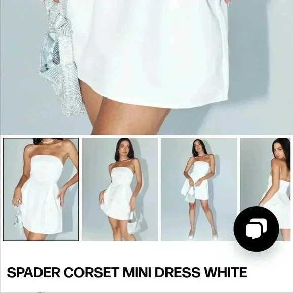 COPY - Princess polly spader corset strapless mini dress - Picture 3 of 13